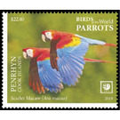 Scarlet Macaw - Polynesia / Penrhyn 2019