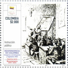 Schoolroom in 19th Century - South America / Colombia 2021