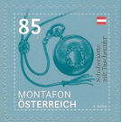 Schuberkette watch chain with pocket watch - Montafon - Austria / II. Republic of Austria 2020 - 85 Euro Cent