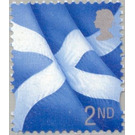 Scotland - Scottish Flag - Saltire - United Kingdom / Scotland Regional Issues 1999
