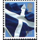 Scotland - Scottish Flag - Saltire - United Kingdom / Scotland Regional Issues 2006