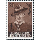 scout  - Liechtenstein 1957 - 20 Rappen