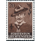 scout  - Liechtenstein 1957 - 20 Rappen