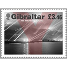 Searchlights During Raid on Gibraltar - Gibraltar 2020 - 3.46