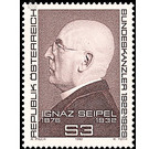 Seipel, Ignaz  - Austria / II. Republic of Austria 1982 Set