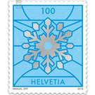 Series "Christmas" - Snowflake - Switzerland 2019 - 100 Rappen