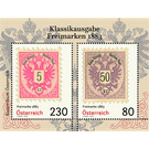 Series Classic Edition - Postage Stamps 1883 - Austria / II. Republic of Austria 2019