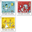 Series "For Charity" - Grimms' Fairy Tales - The Brave Little Tailor - "With the giants"  - Germany / Federal Republic of Germany 2019 Set