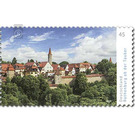 Series "Germany's most beautiful panoramas" - Rothenburg on the Tauber (stamp 2) - Germany / Federal Republic of Germany 2019 - 45 Euro Cent