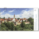 Series "Germany's most beautiful panoramas" - Rothenburg on the Tauber (stamp 2) - Germany / Federal Republic of Germany 2019 - 45 Euro Cent