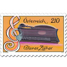 Series Musical instruments - Viennese zither  - Austria / II. Republic of Austria 2019 Set