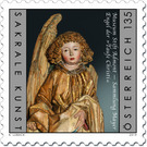 Series: Religious art in Austria - Admont Abbey Museum - Mayer Collection, angel from the "Baptism of Christ"  - Austria / II. Republic of Austria 2019 Set
