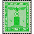 Service stamp series: official stamps of the party  - Germany / Deutsches Reich 1938 - 5 Reichspfennig