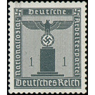 Service stamp series: official stamps of the party  - Germany / Deutsches Reich 1942 - 1 Reichspfennig