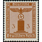 Service stamp series: official stamps of the party  - Germany / Deutsches Reich 1942 - 3 Reichspfennig