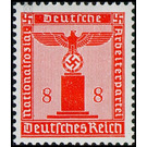 Service stamp series: official stamps of the party  - Germany / Deutsches Reich 1942 - 8 Reichspfennig