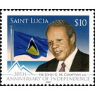 Sir John G.M. Compton KBE - Caribbean / Saint Lucia 2009 - 10