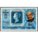 Sir Rowland Hill and Great Britain - Caribbean / Saint Kitts and Nevis 1979 - 50