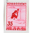 slalom  - Austria / I. Republic of Austria 1936 - 35 Groschen