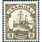 SMS Hohenzollern - Polynesia / Samoa, German Administration 1900 - 3