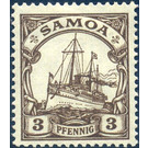 SMS Hohenzollern - Polynesia / Samoa, German Administration 1900 - 3