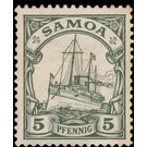 SMS Hohenzollern - Polynesia / Samoa, German Administration 1900 - 5