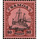 SMS Hohenzollern - Polynesia / Samoa, German Administration 1900 - 80