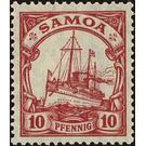 SMS Hohenzollern - Polynesia / Samoa, German Administration 1919 - 10