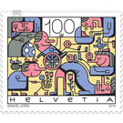 Social Diversity - Social jigsaw (joint issue CH-LIE) - Switzerland 2019 - 100 Rappen