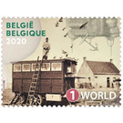 Soldier Releasing Homing Pigeons during World War I - Belgium 2020 - 1