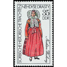 Sorbian historical costumes  - Germany / German Democratic Republic 1977 - 35 Pfennig