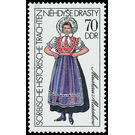 Sorbian historical costumes  - Germany / German Democratic Republic 1977 - 70 Pfennig