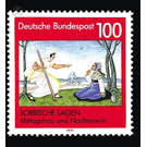 Sorbian legends  - Germany / Federal Republic of Germany 1991 - 100 Pfennig