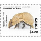 Southern Three-banded Armadillo - Polynesia / Samoa 2016 - 1.20