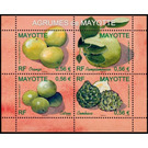 Souvenir sheet - Citruses of Mayotte - East Africa / Mayotte 2009