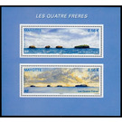 Souvenir sheet "The islands of the four brothers" - East Africa / Mayotte 2009