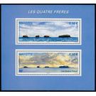 Souvenir sheet "The islands of the four brothers" - East Africa / Mayotte 2009