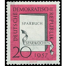 Sparwochen  - Germany / German Democratic Republic 1957 - 20 Pfennig