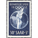 Special edition for the 1952 Olympic Games in Helsinki - Germany / Saarland 1952 - 3,000 Pfennig