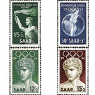 Special edition for the 1956 Olympic Games in Melbourne - Germany / Saarland Series