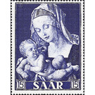 Special edition for the Marian Year  - Germany / Saarland 1954 - 1,500 Pfennig