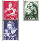 Special edition for the Marian Year  - Germany / Saarland 1954 Set