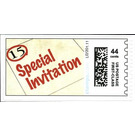 Special Invitation and circled 15 on calendar - United States of America 2009