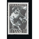 Special stamp series: Charity issue in favor of Volkshilfe - Germany / Saarland 1949 - 8 franc