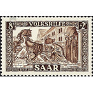 Special stamp series: Charity issue in favor of Volkshilfe - Germany / Saarland 1950 - 800 Pfennig