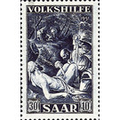 Special stamp series: Charity issue in favor of Volkshilfe - Germany / Saarland 1951 - 3,000 Pfennig