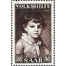 Special stamp series: Charity issue in favor of Volkshilfe - Germany / Saarland 1952 - 1,500 Pfennig