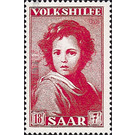 Special stamp series: Charity issue in favor of Volkshilfe - Germany / Saarland 1952 - 1,800 Pfennig