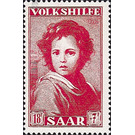 Special stamp series: Charity issue in favor of Volkshilfe - Germany / Saarland 1952 - 1,800 Pfennig