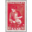 Special stamp series: Charity issue in favor of Volkshilfe - Germany / Saarland 1954 - 500 Pfennig